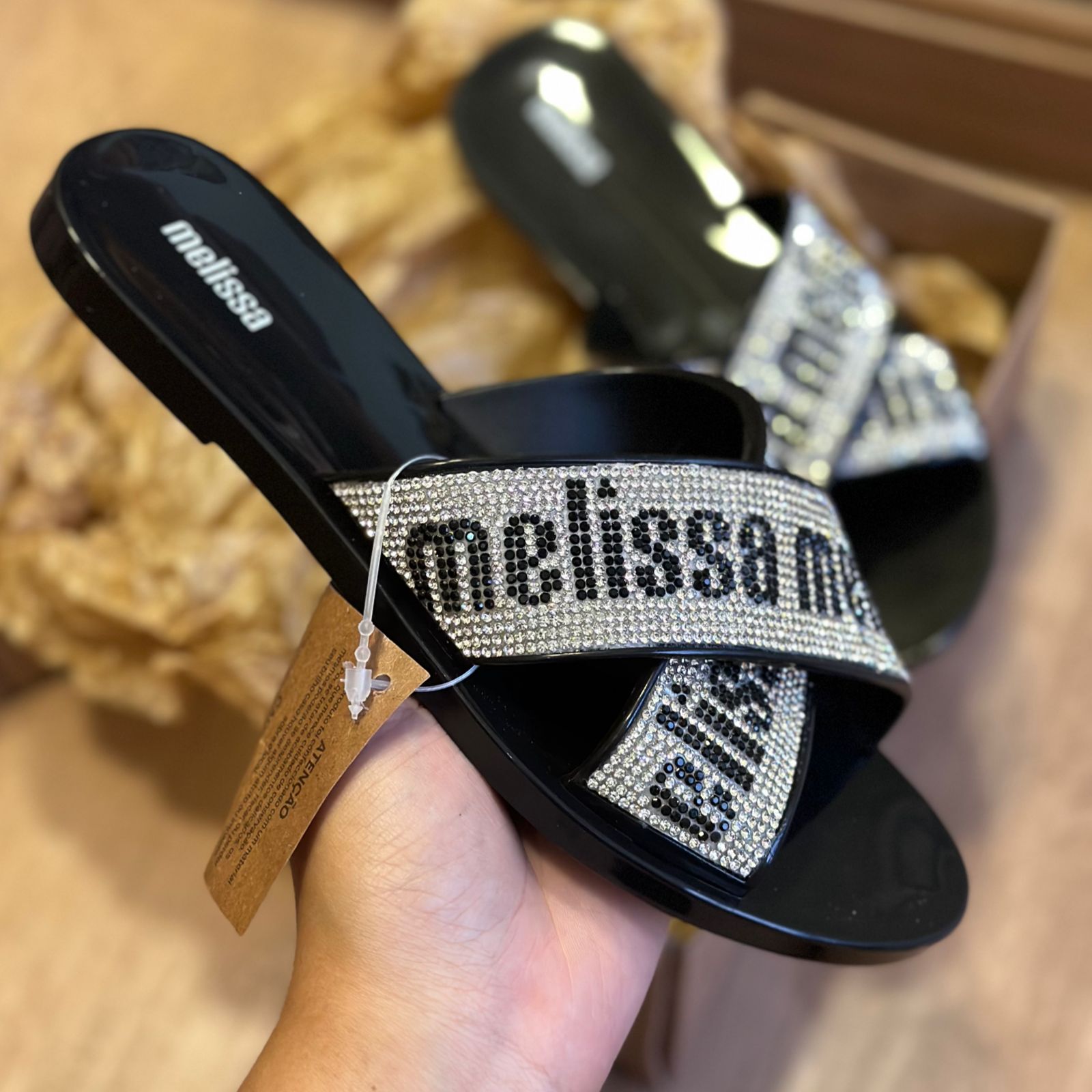 Rasteira Melissa M Lover Slide Deluxe 36015