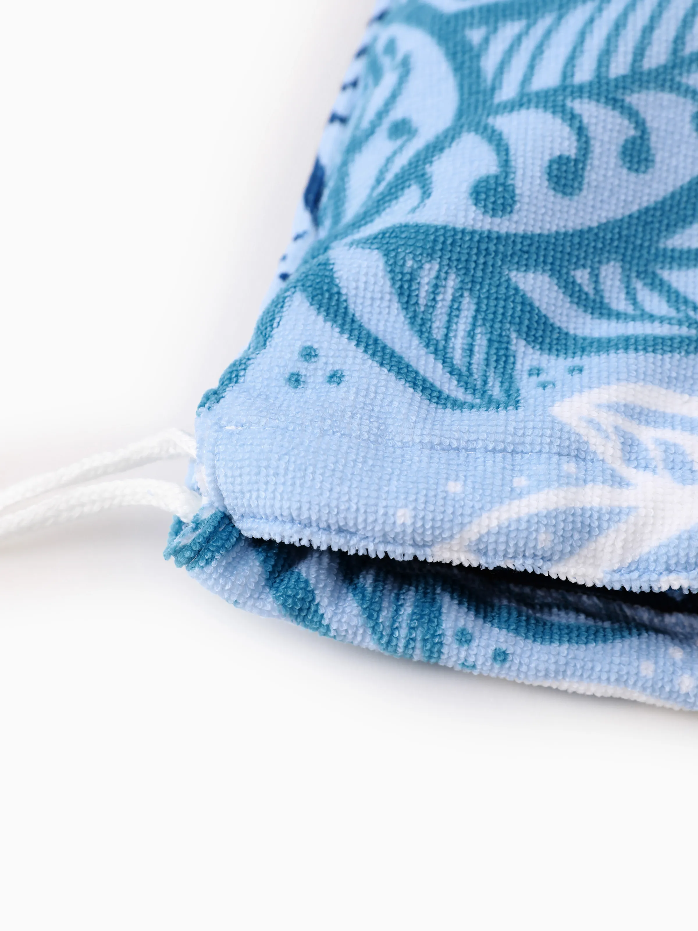 2-In-1 Beach Towel Integrated Package Light Blue - Image 7