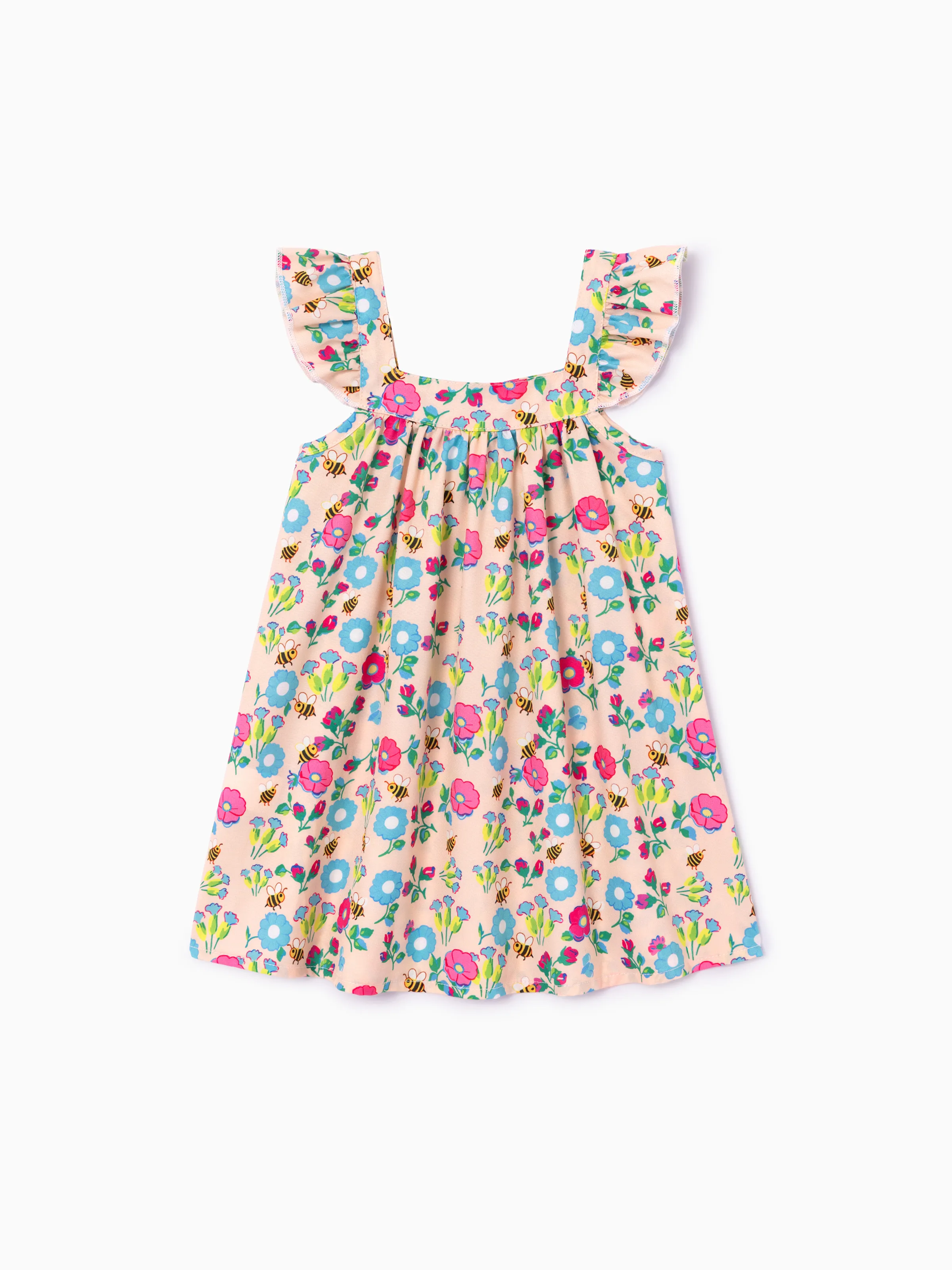 Fresh Market Baby Girl Floral Print Dress Multi-color - Image 2