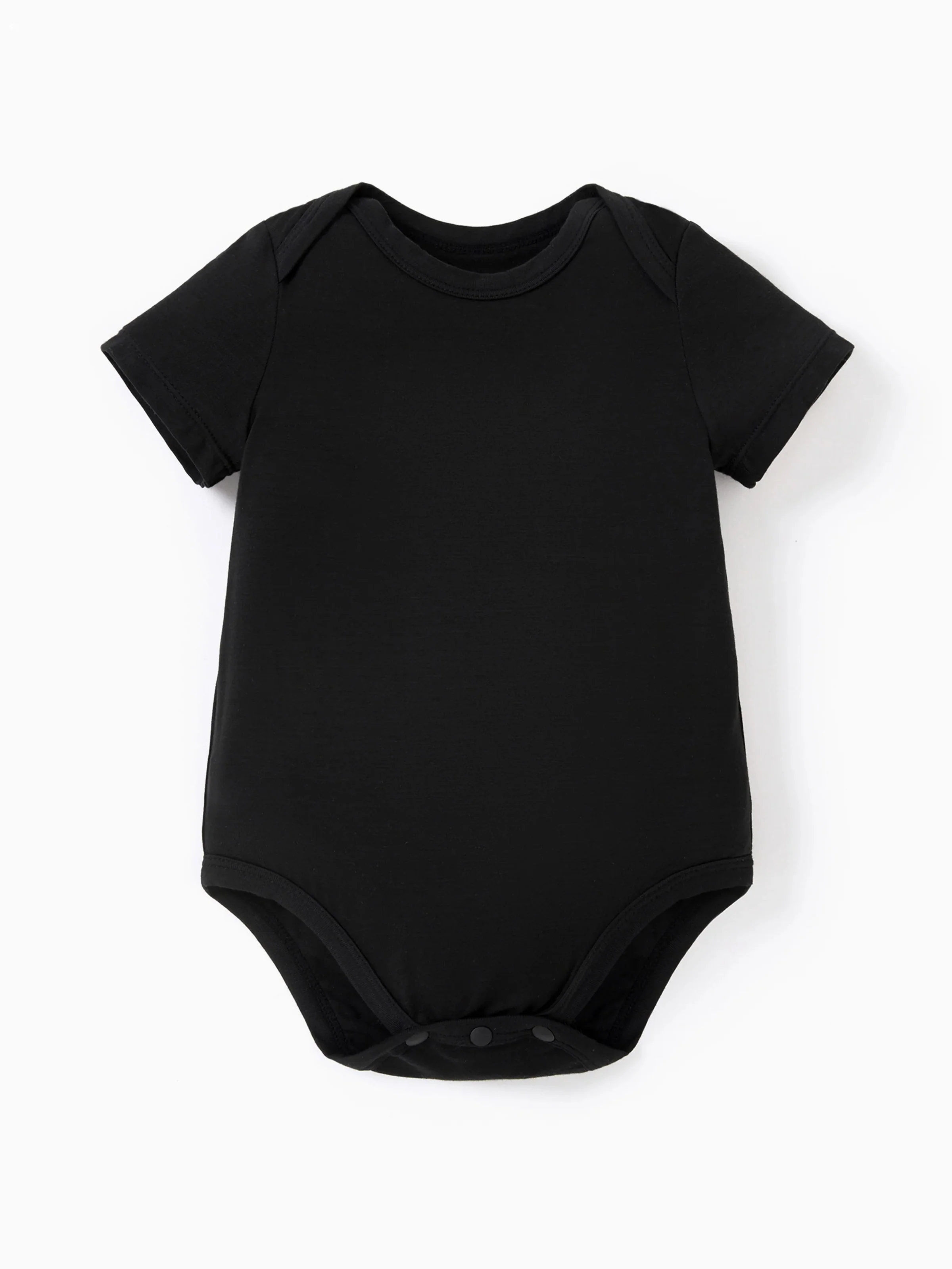 Bamboo Baby Boy/Girl Casual Romper Black