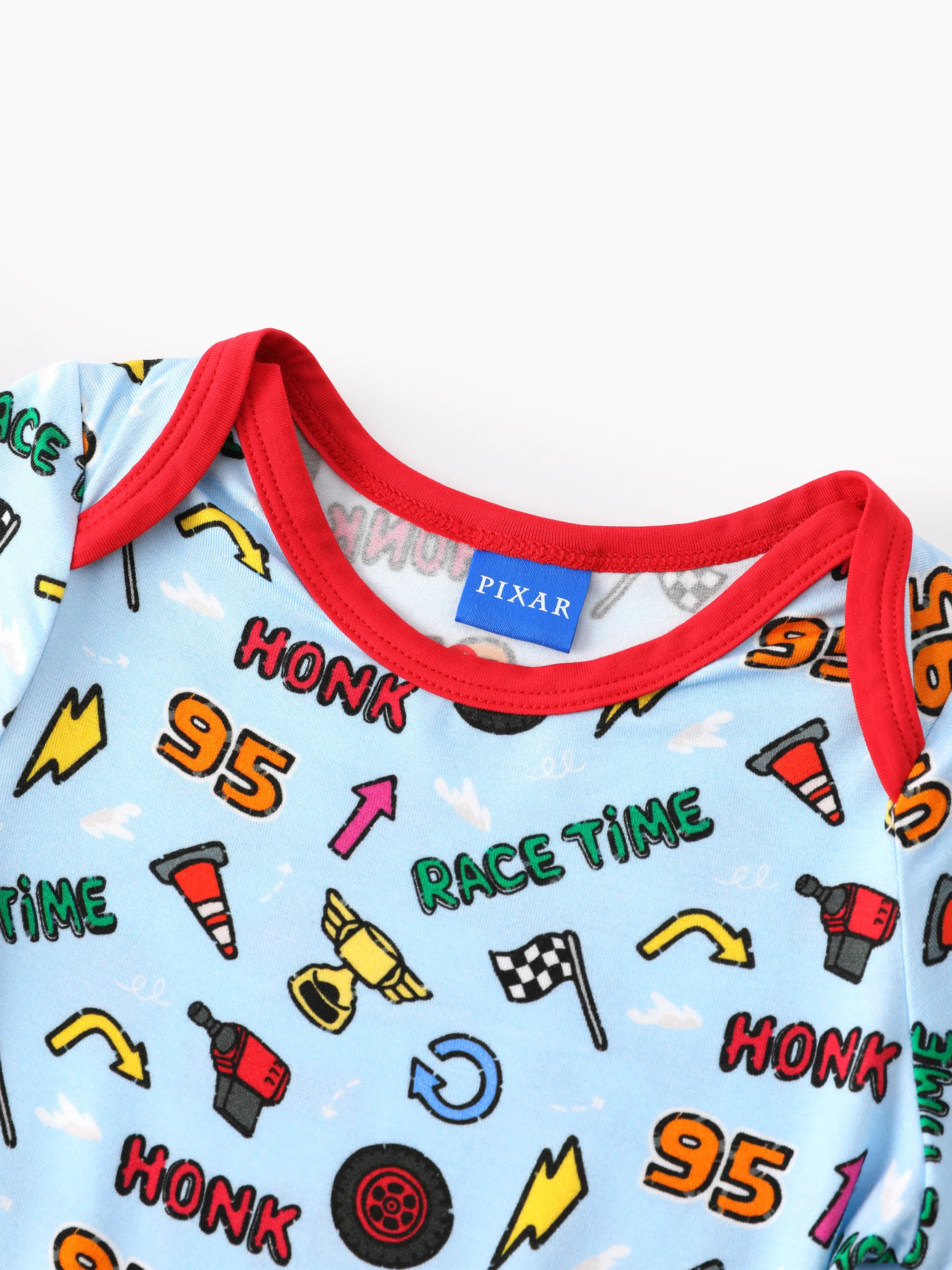Cars Bamboo Baby Boy 3-Pack Lightning McQueen Printed Bodysuit Multi-color - Image 18