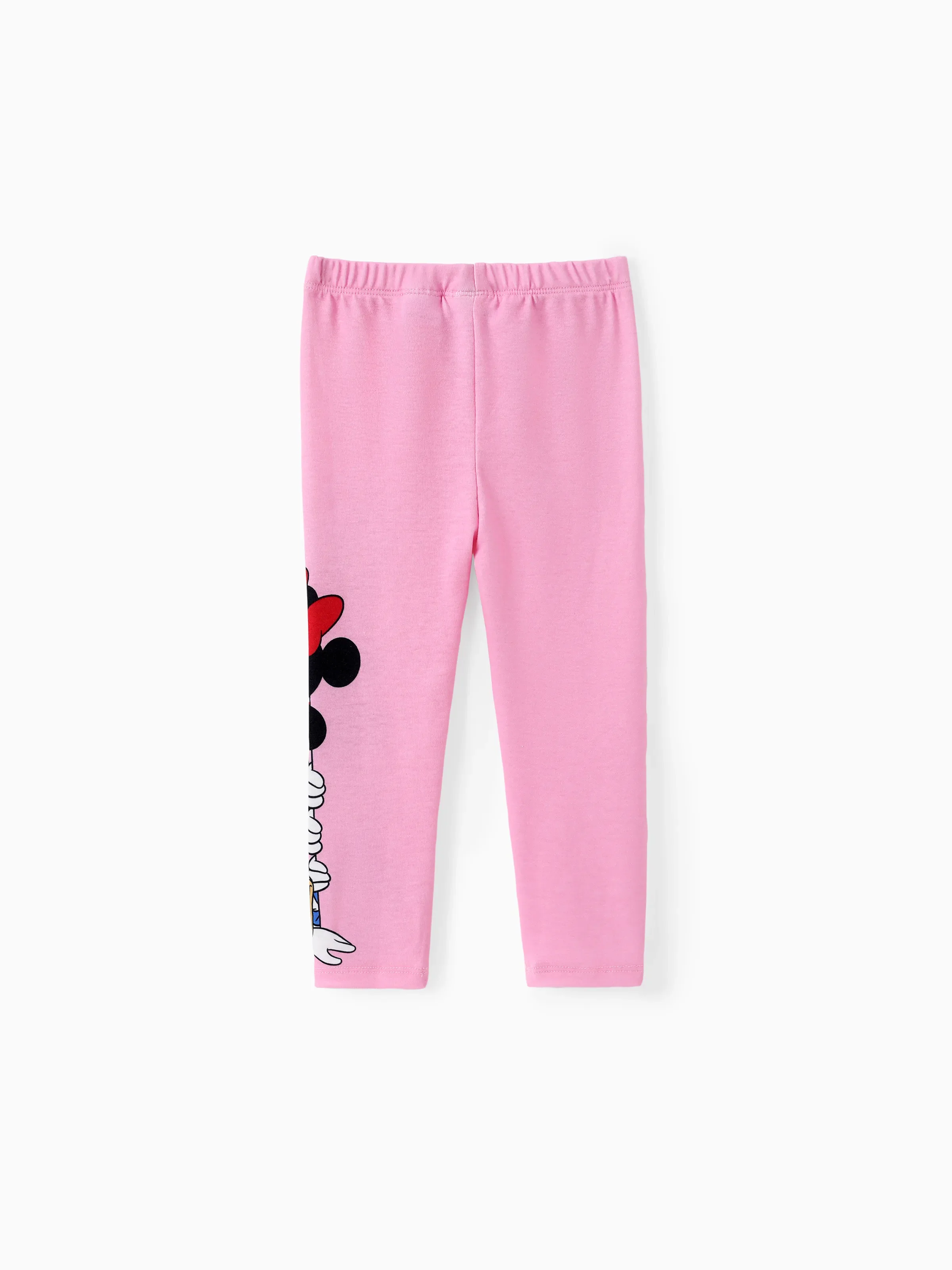 Disney Mickey and Friends Toddler Girl Leggings Pink - Image 2