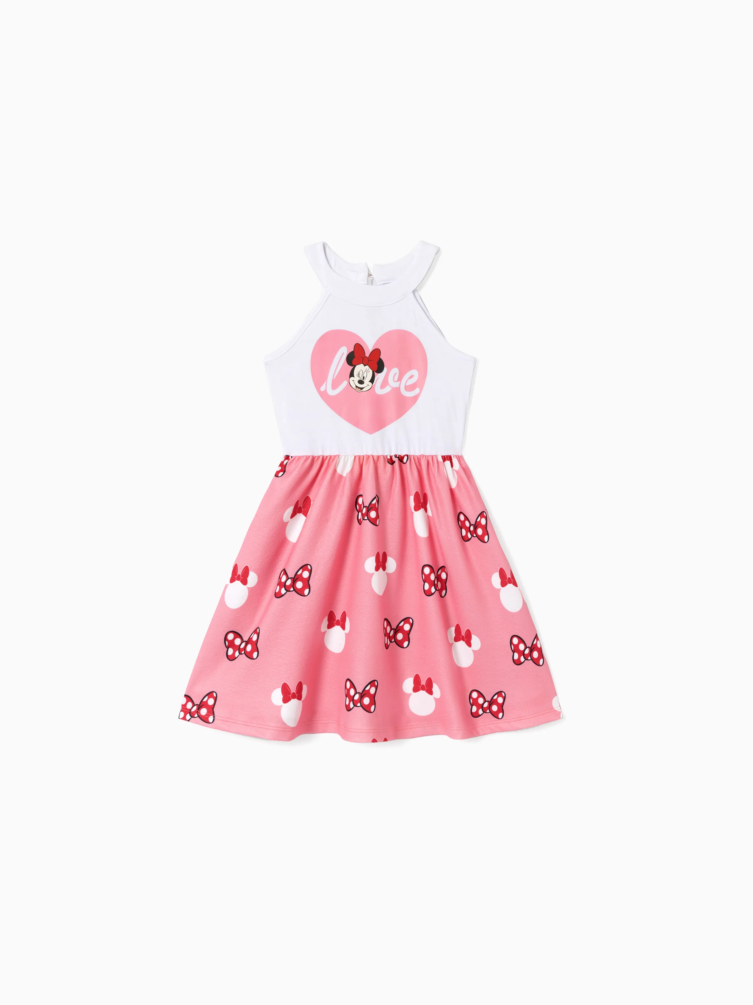 Disney Mickey and Friends Mommy & Me Minnie Heart-shaped Dress
Pink - Image 7