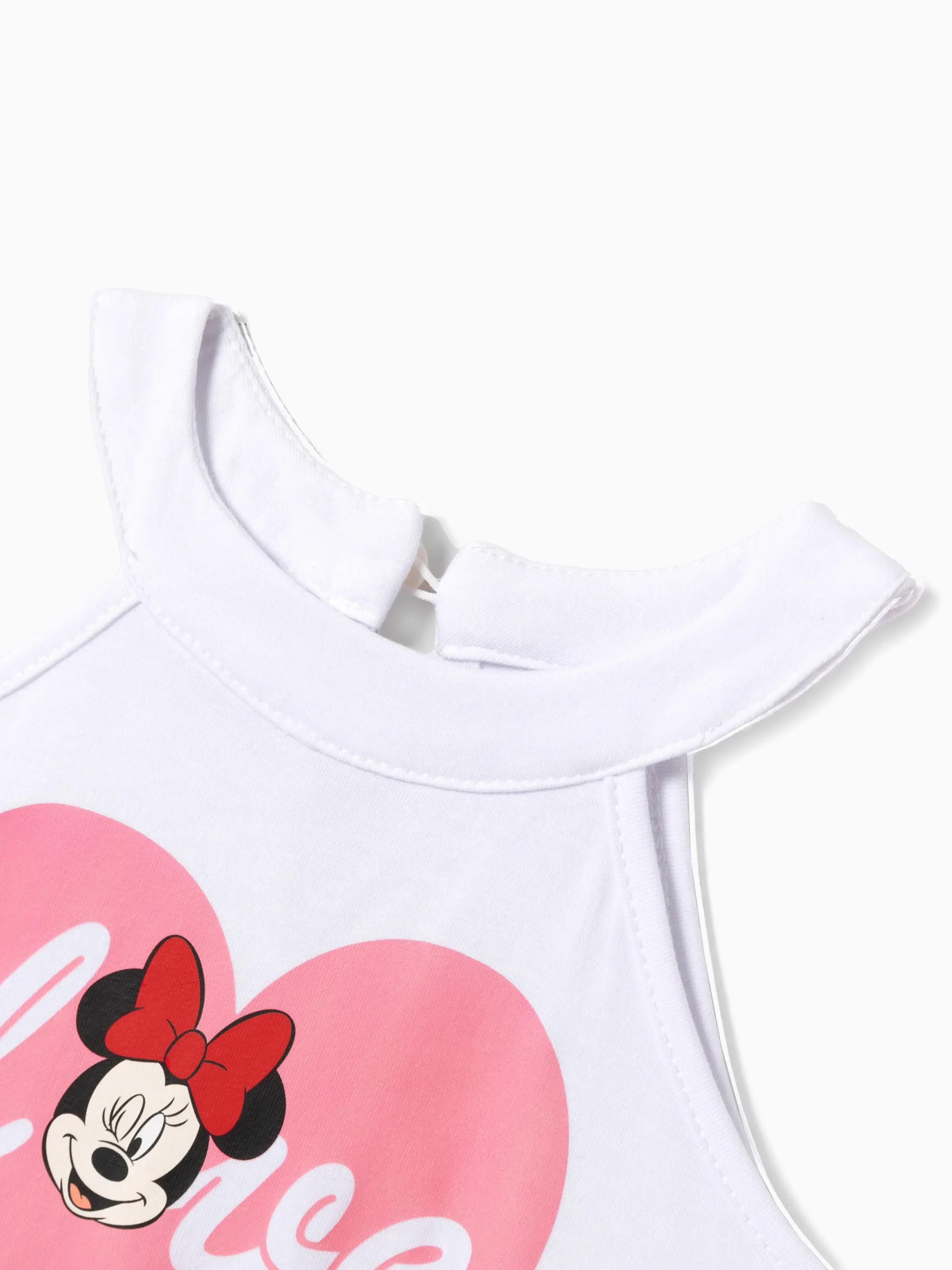 Disney Mickey and Friends Mommy & Me Minnie Heart-shaped Dress
Pink - Image 9