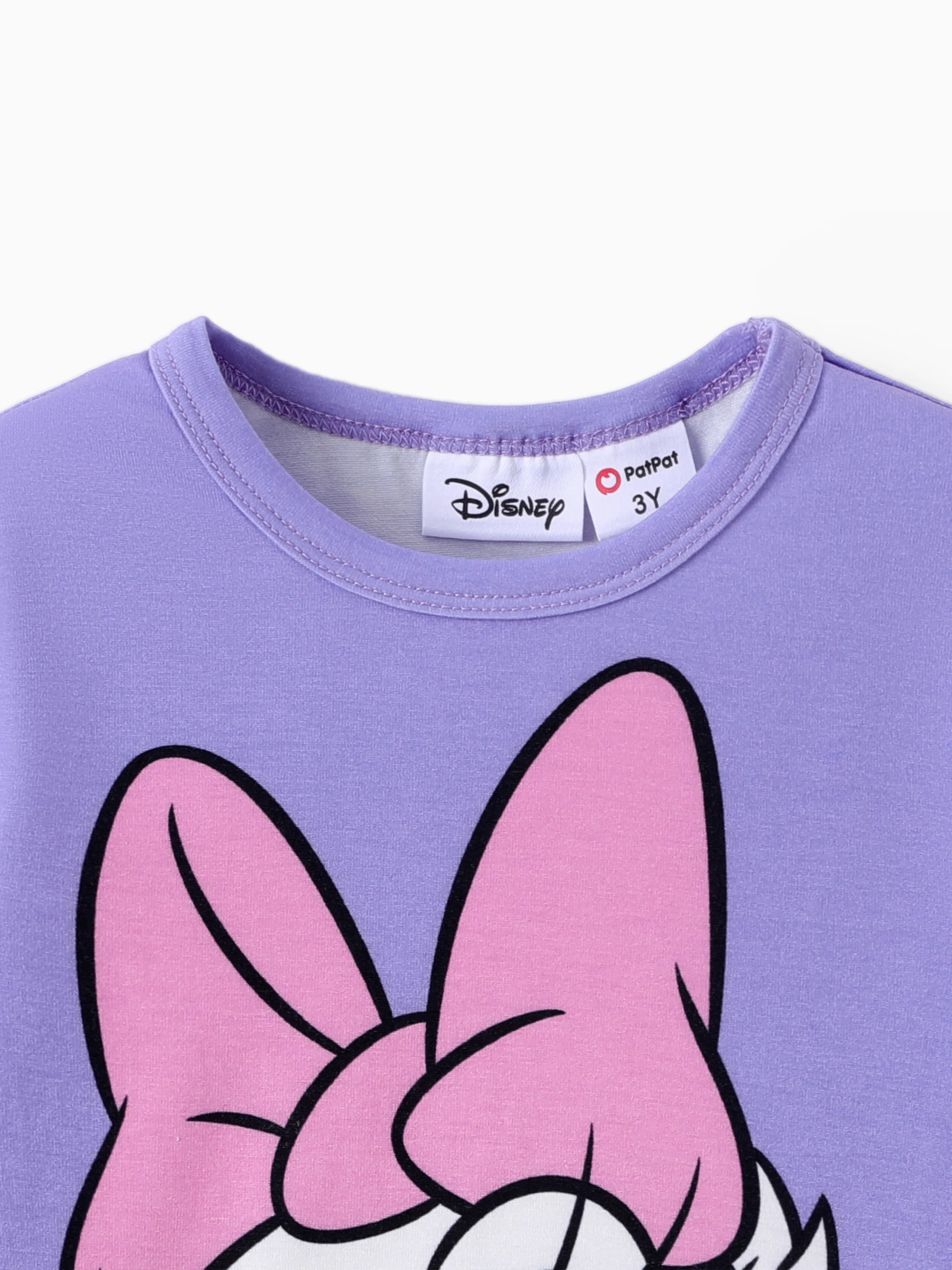 Disney Mickey and Friends Toddler & Kids Girl Daisy Naiaâ„¢ Long-sleeve Tee Purple - Image 4