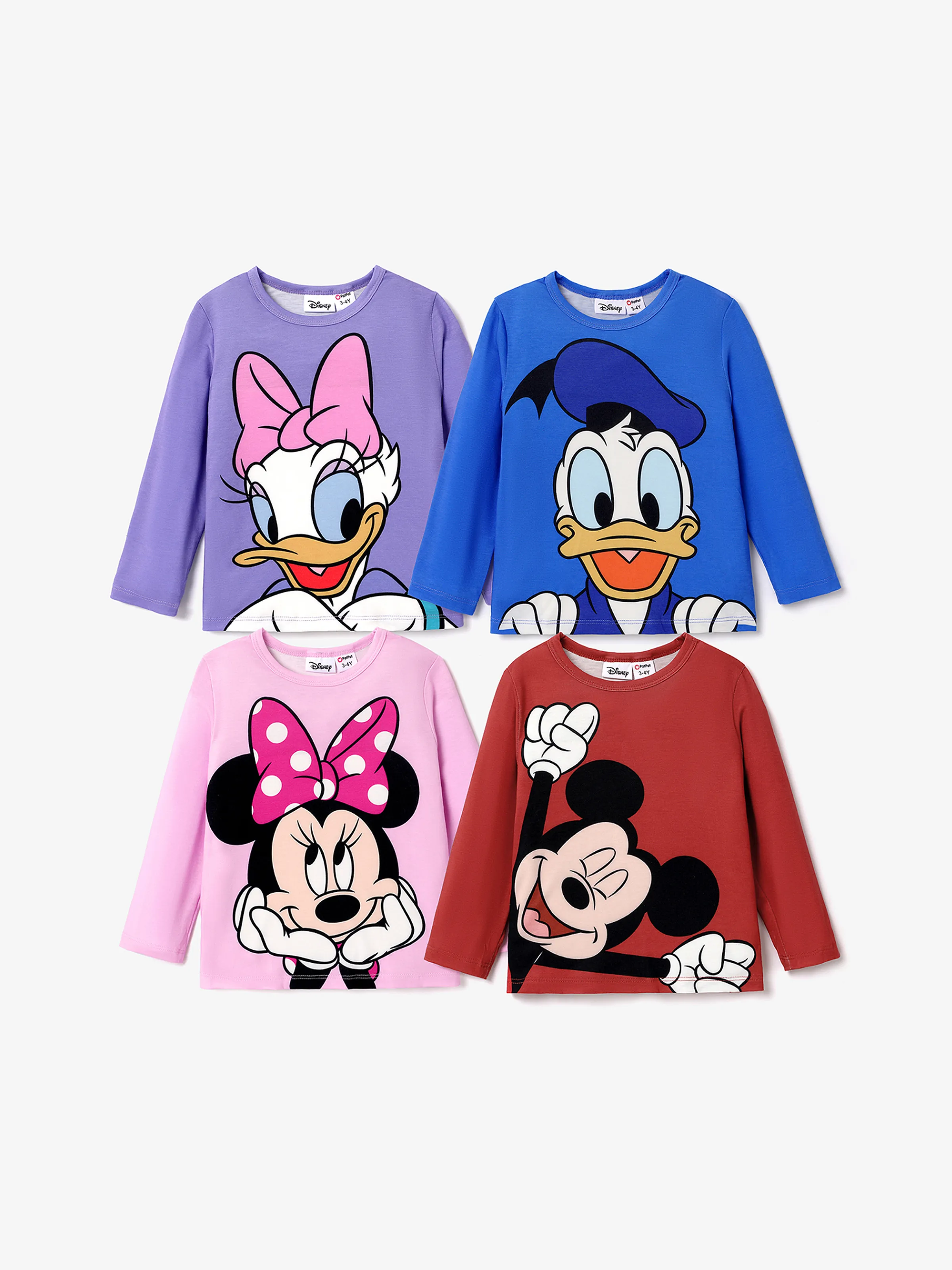 Disney Mickey and Friends Toddler & Kids Girl Daisy Naiaâ„¢ Long-sleeve Tee Purple - Image 6