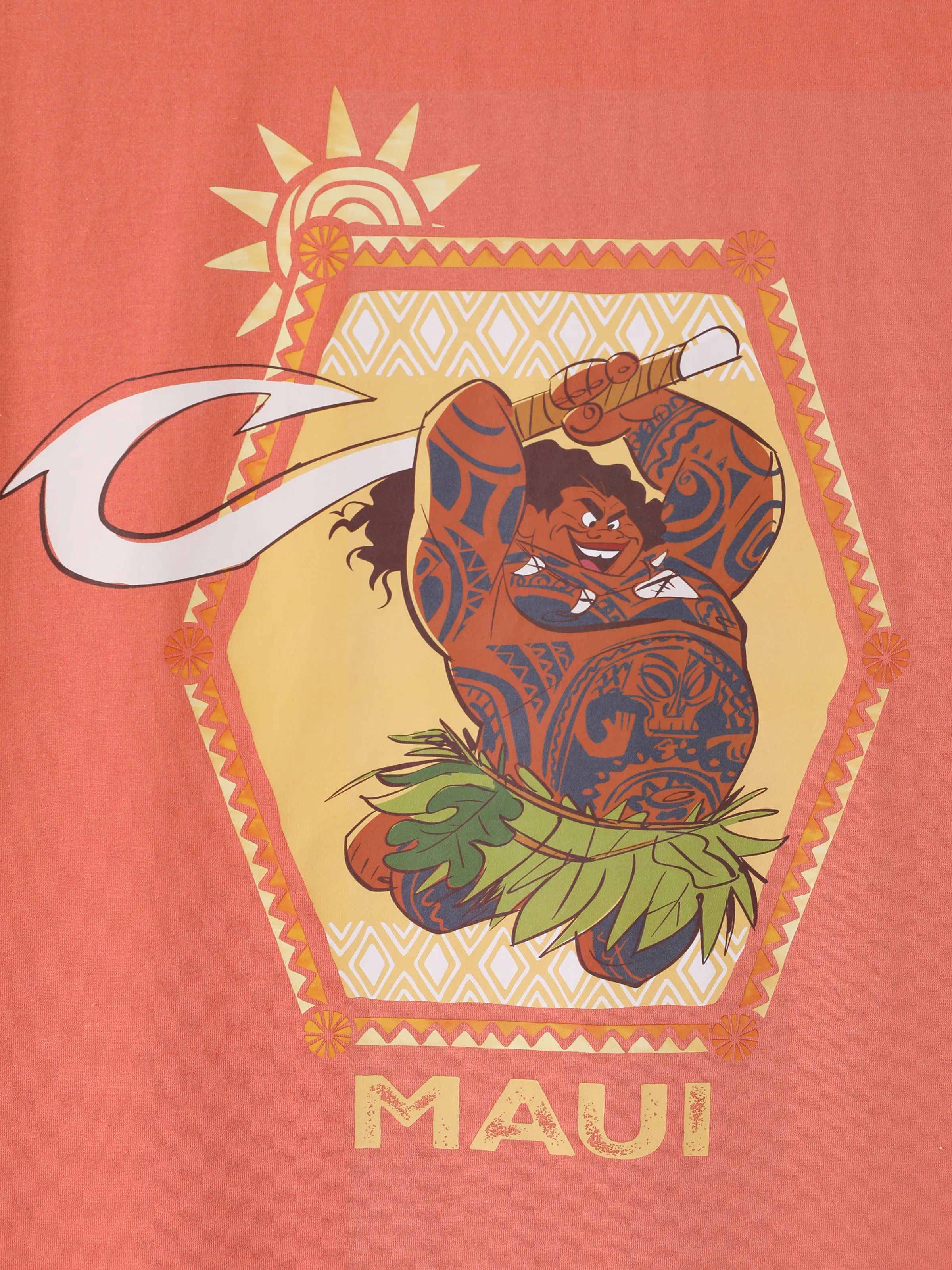 Disney Princess Matching Family Moana Sporty Dress with Built-in Shorts & Pockets/ Cotton Top Orange - Image 21