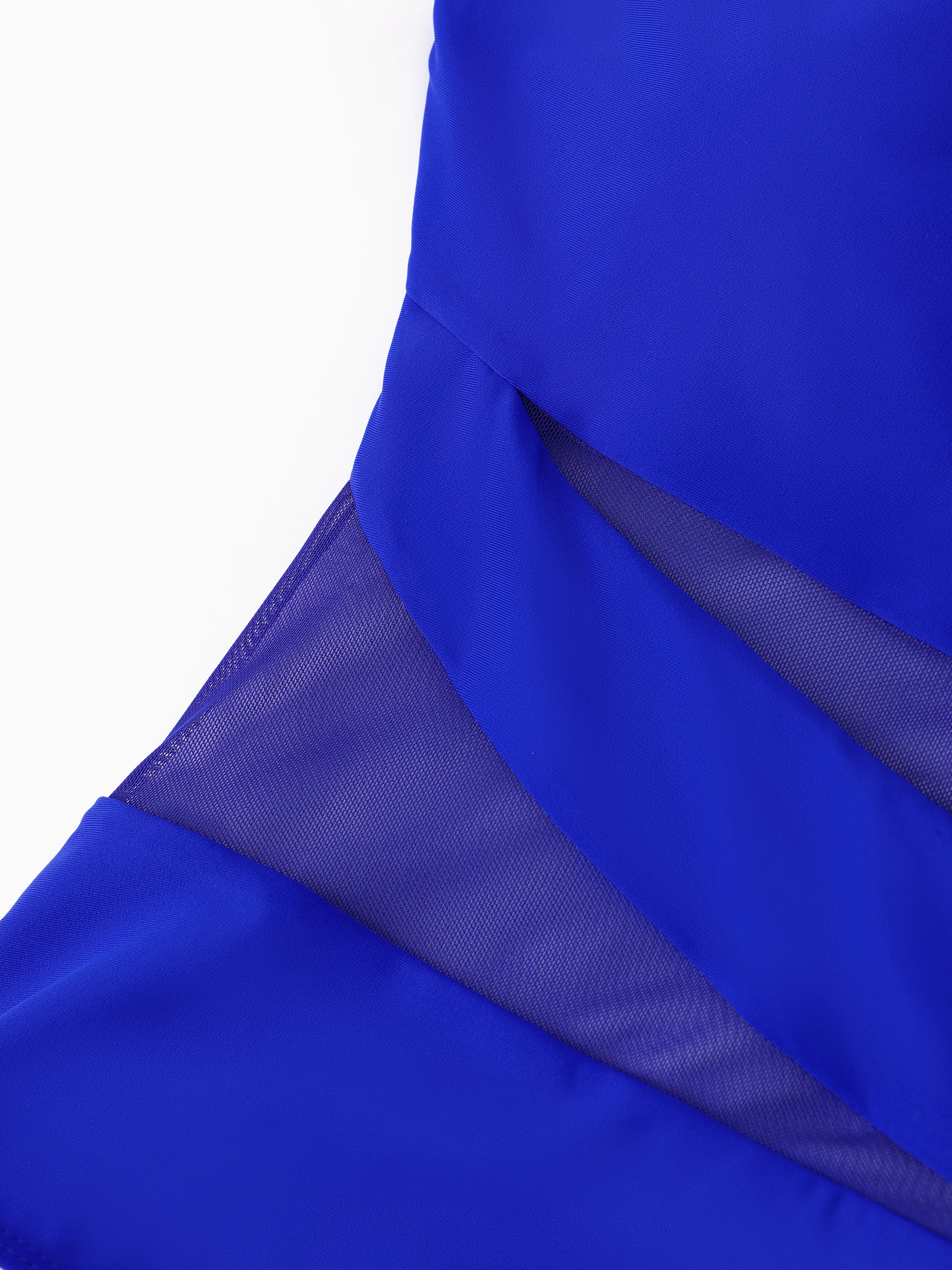 Family Matching Blue Drawstring Swim Trunks or Blue One-Piece Strap Swimsuit
Blue - Image 4