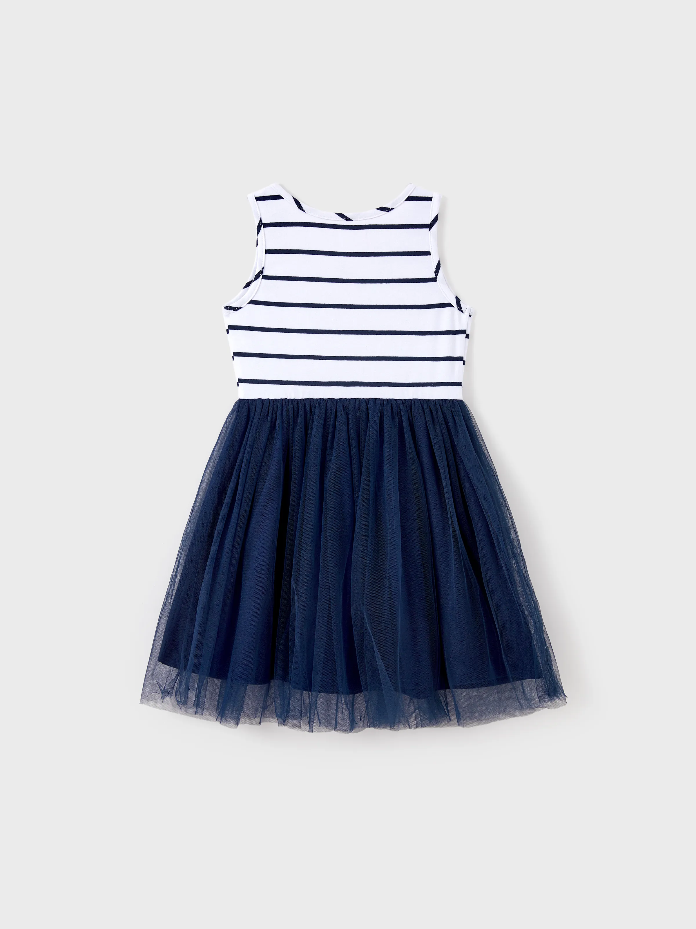 Family Matching Cotton T-Shirt & Dress Set – Sunny Days Palm Print for Dad, Mom, Baby & Toddler, Perfect for Summer Vacations & Family Outings Tibetan blue - Image 9