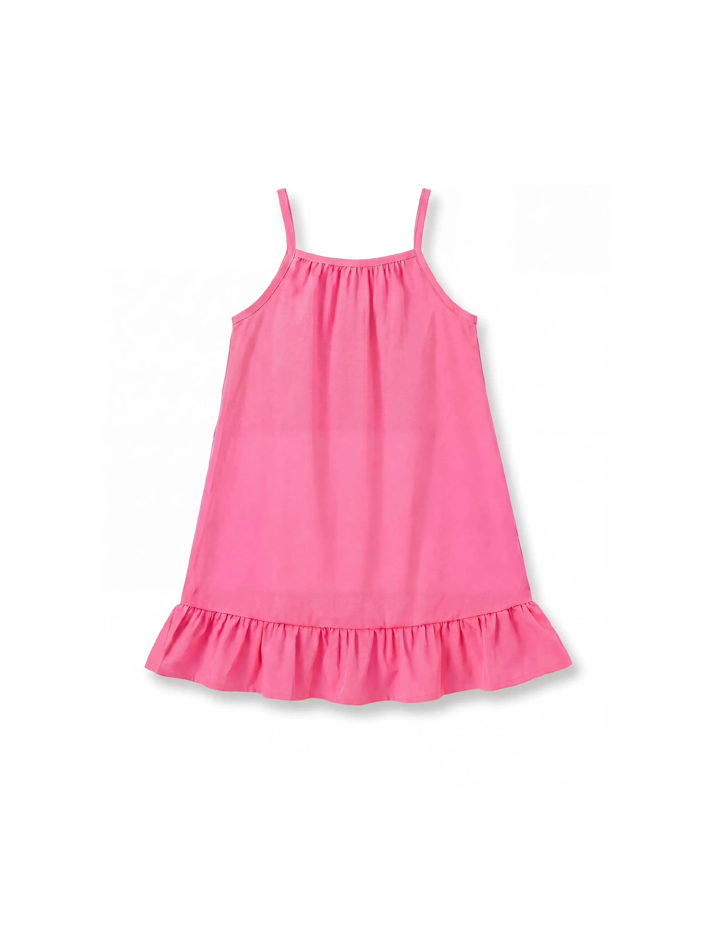Fresh Market Toddler Girl Ruffle Dress Hot Pink - Image 2