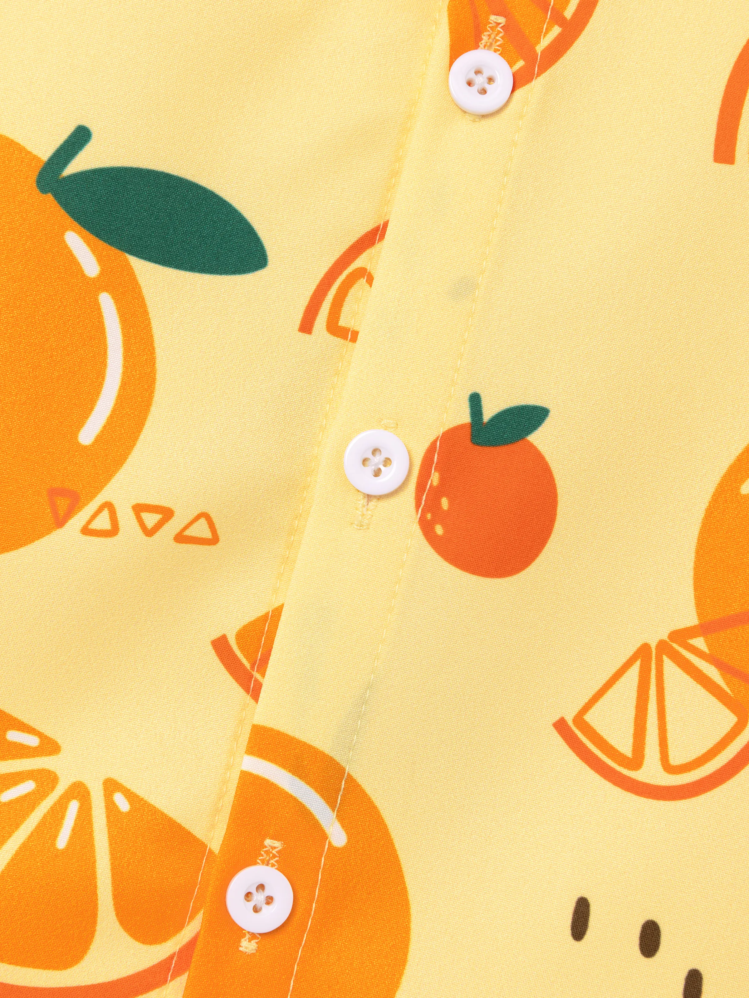 Fresh Market Toddler Boy Orange Shirt & Shorts Set - Image 6