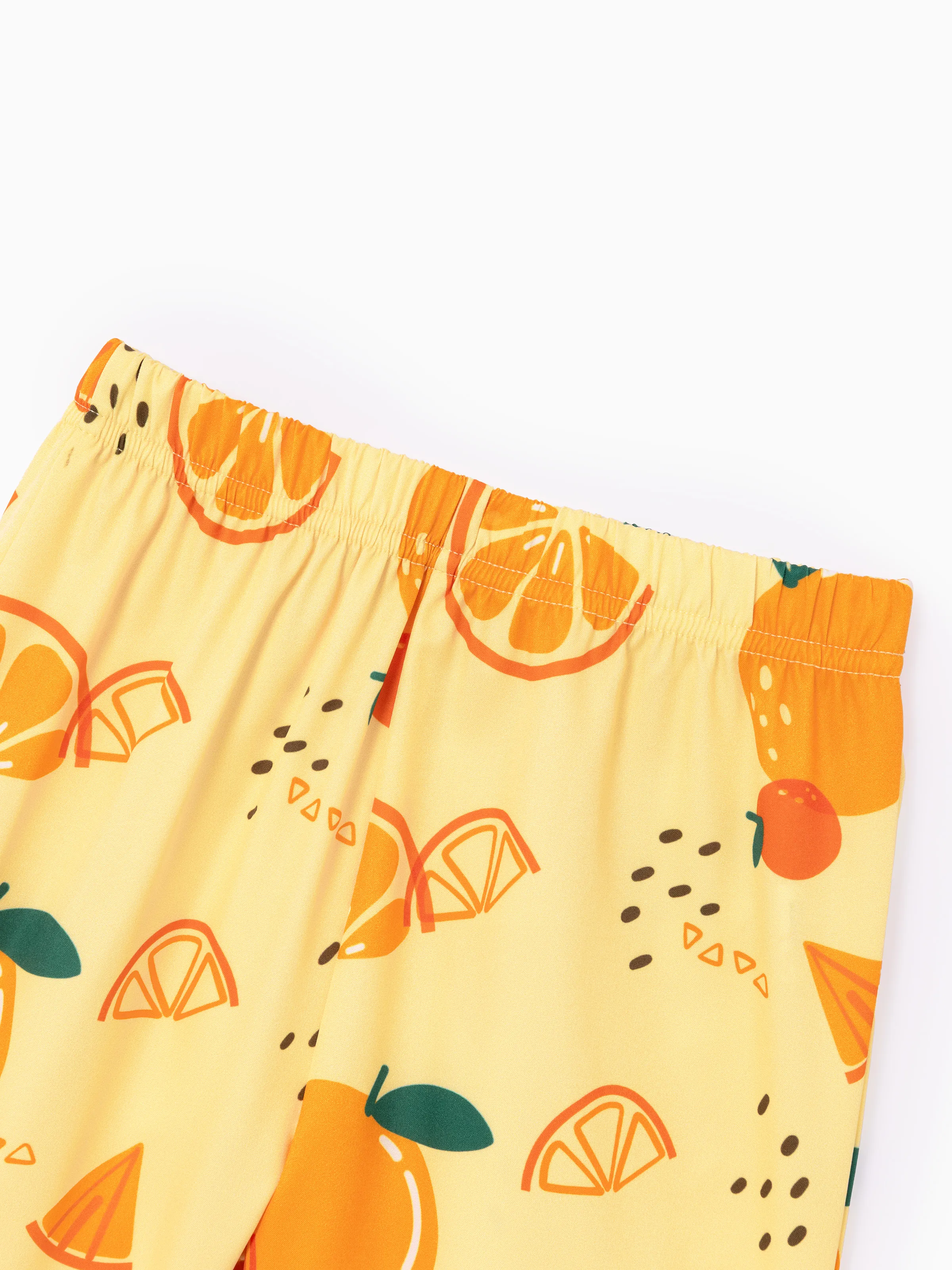 Fresh Market Toddler Boy Orange Shirt & Shorts Set - Image 8
