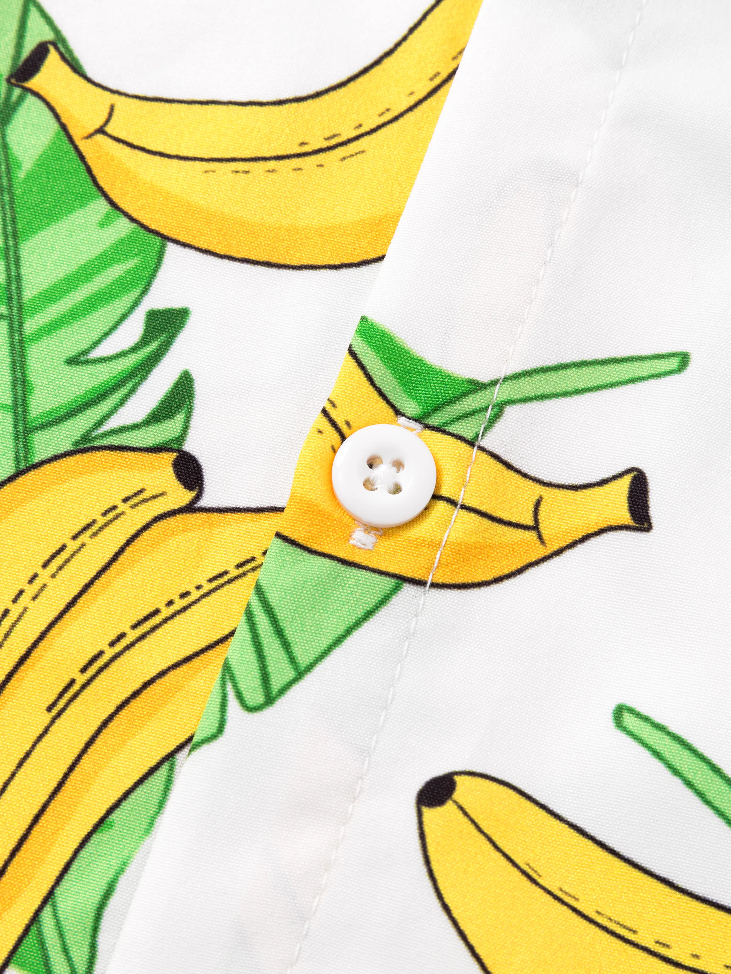 Fresh Market Toddler Boy Banana Shirt & Shorts Set Yellow - Image 6