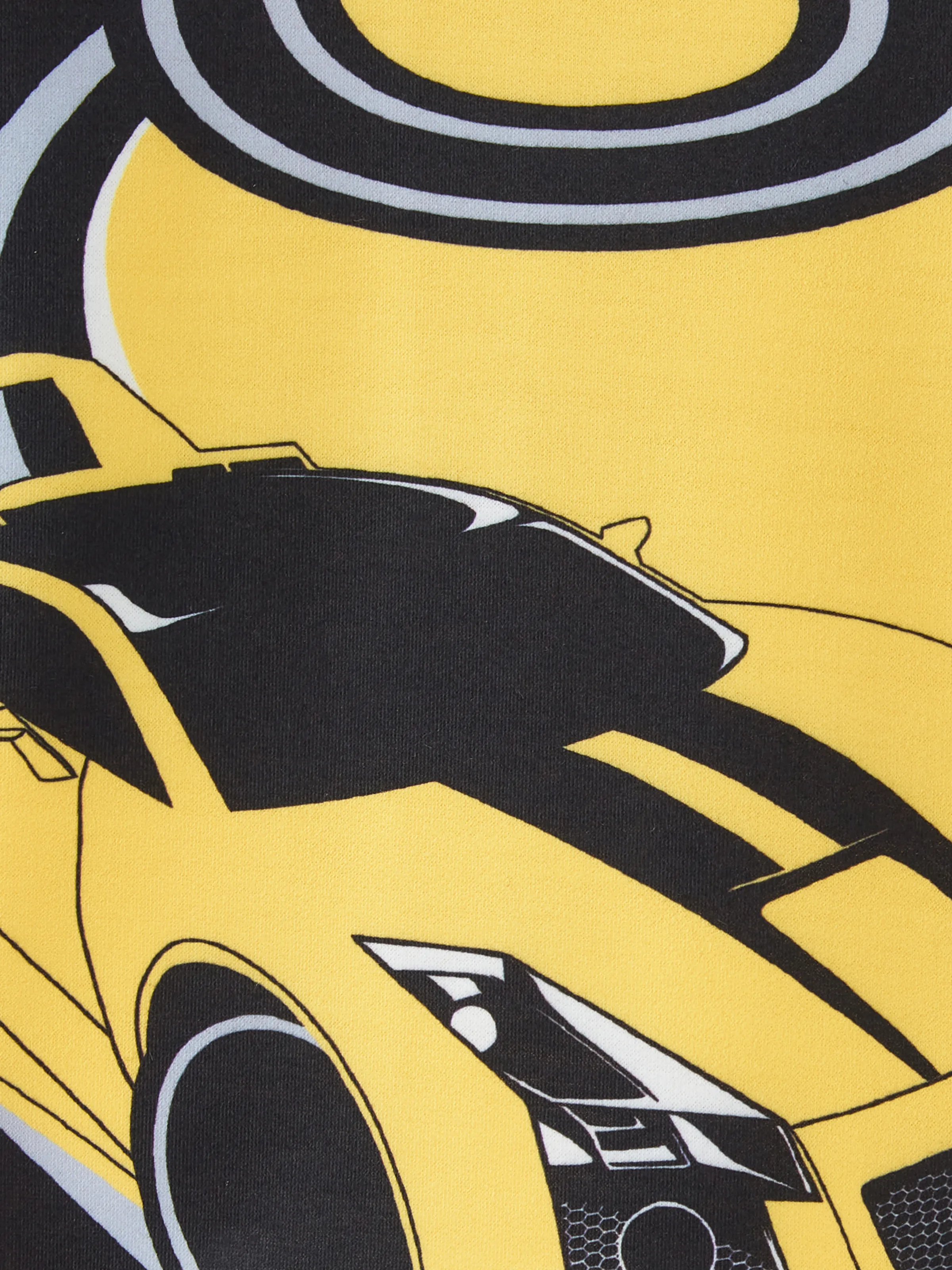 Hot Wheels Toddler Boy Character Print Long Sleeve Top Yellow - Image 2