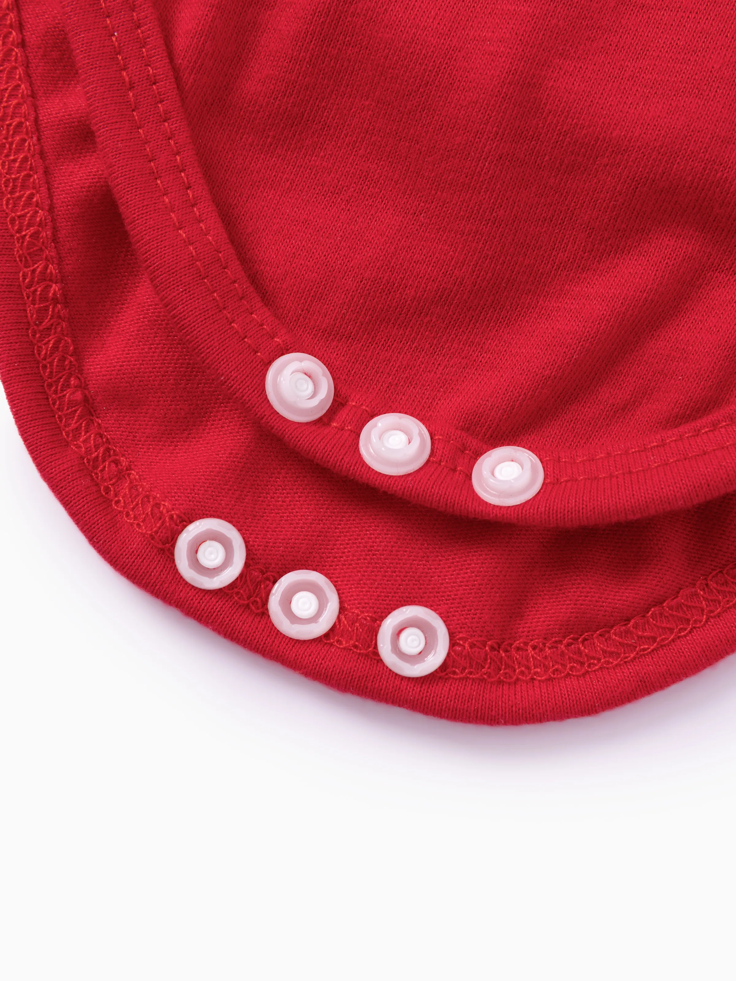 Independence Day Baby Girl 2pcs Patriotic Flutter Sleeve Bodysuit and Tulle Skirt Set with Headband Red - Image 8