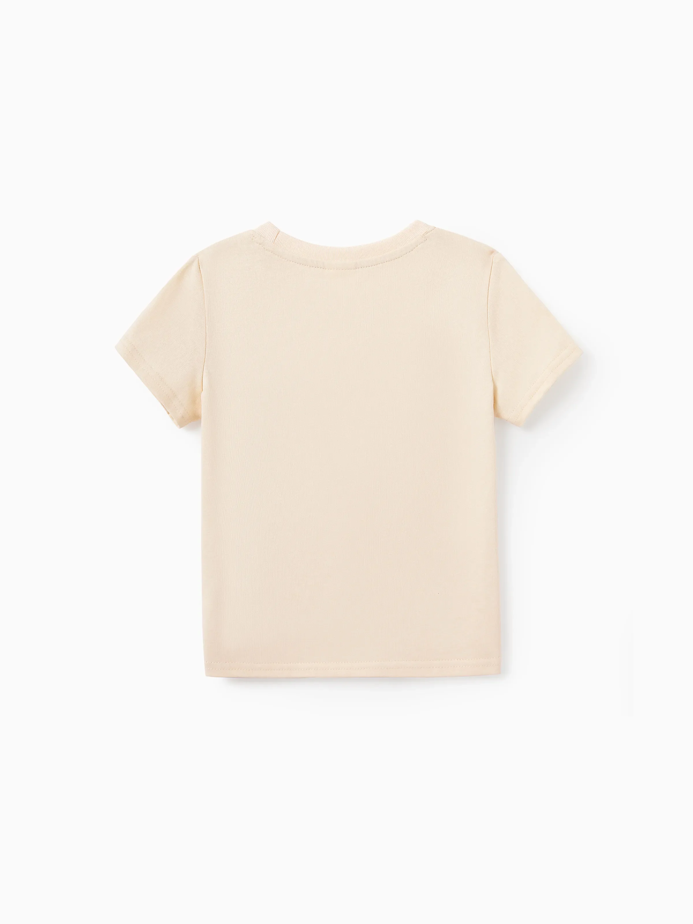 Mommy & me Outfits Set Colorblock Sleeveless Strappy Dress or Short-sleeve T-shirt Multi-color - Image 26