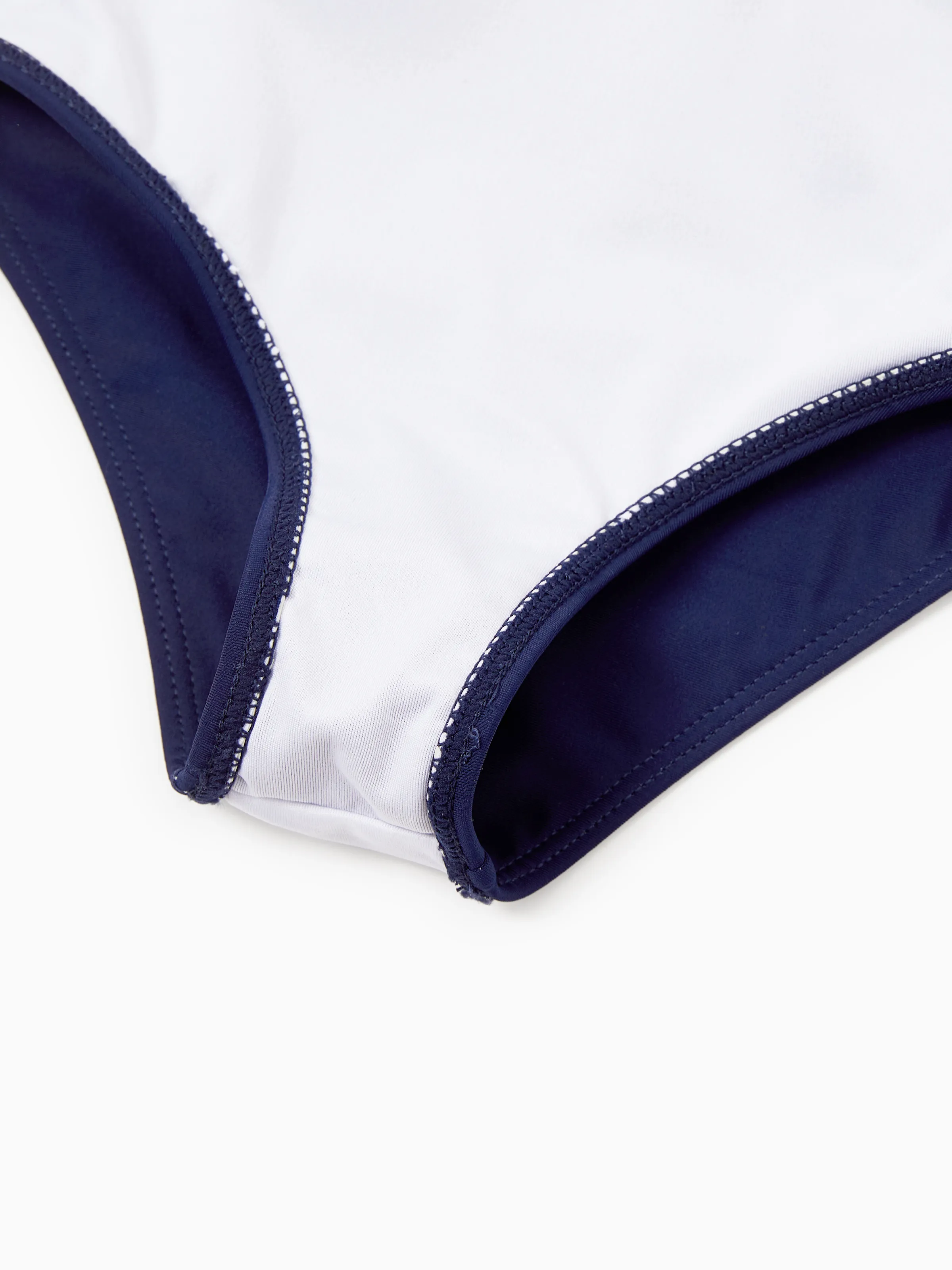 Mommy & me Stripe & Colorblock Spliced One Piece Swimsuit - Image 11