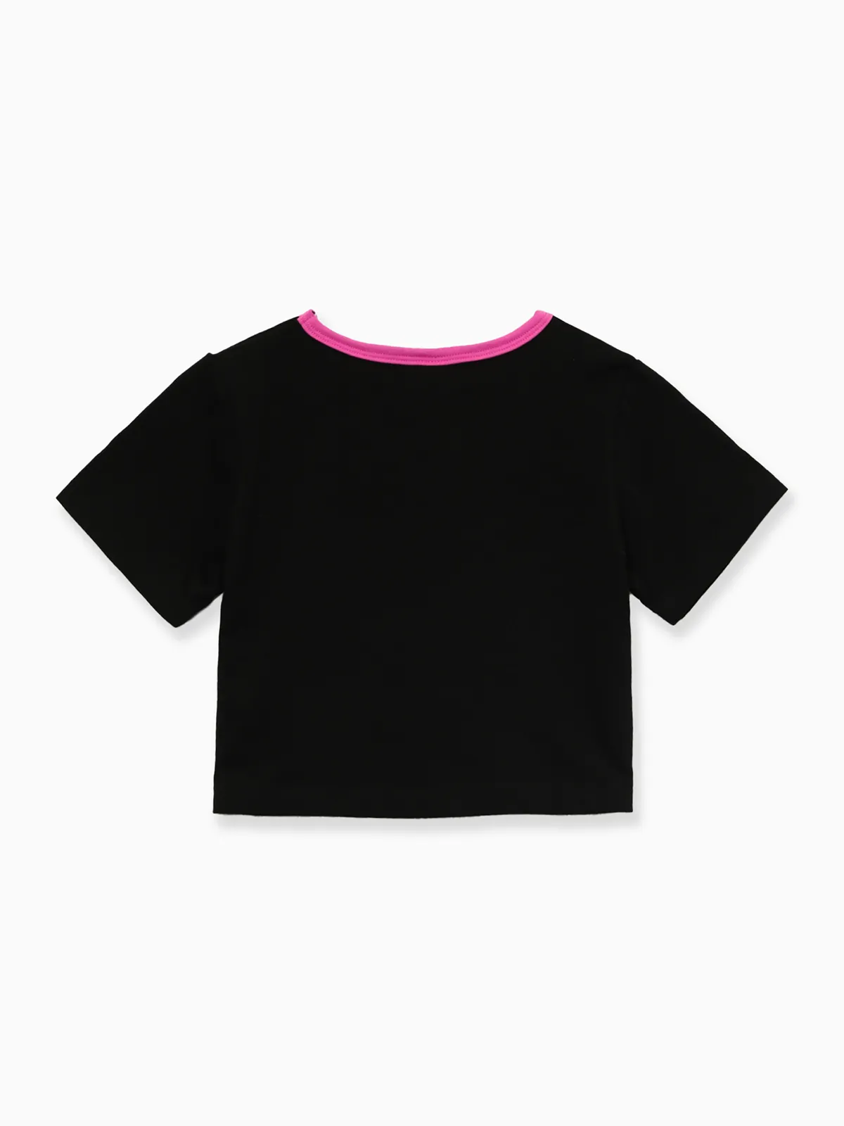NEON Pop Toddler/Kid Girl Cargo Pants Set Hot Pink - Image 4