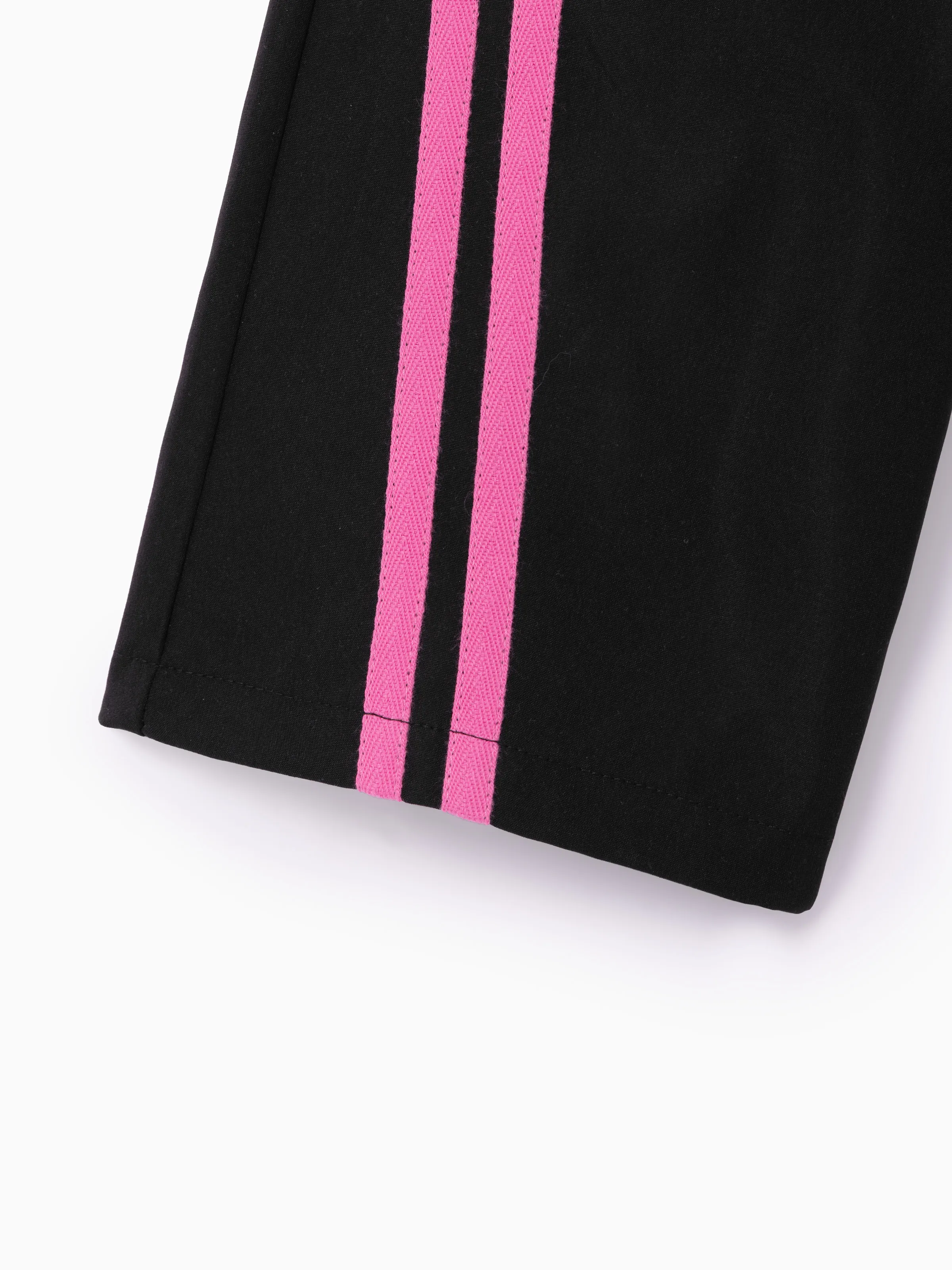 NEON Pop Toddler/Kid Girl Cargo Top Pants Set Hot Pink - Image 14