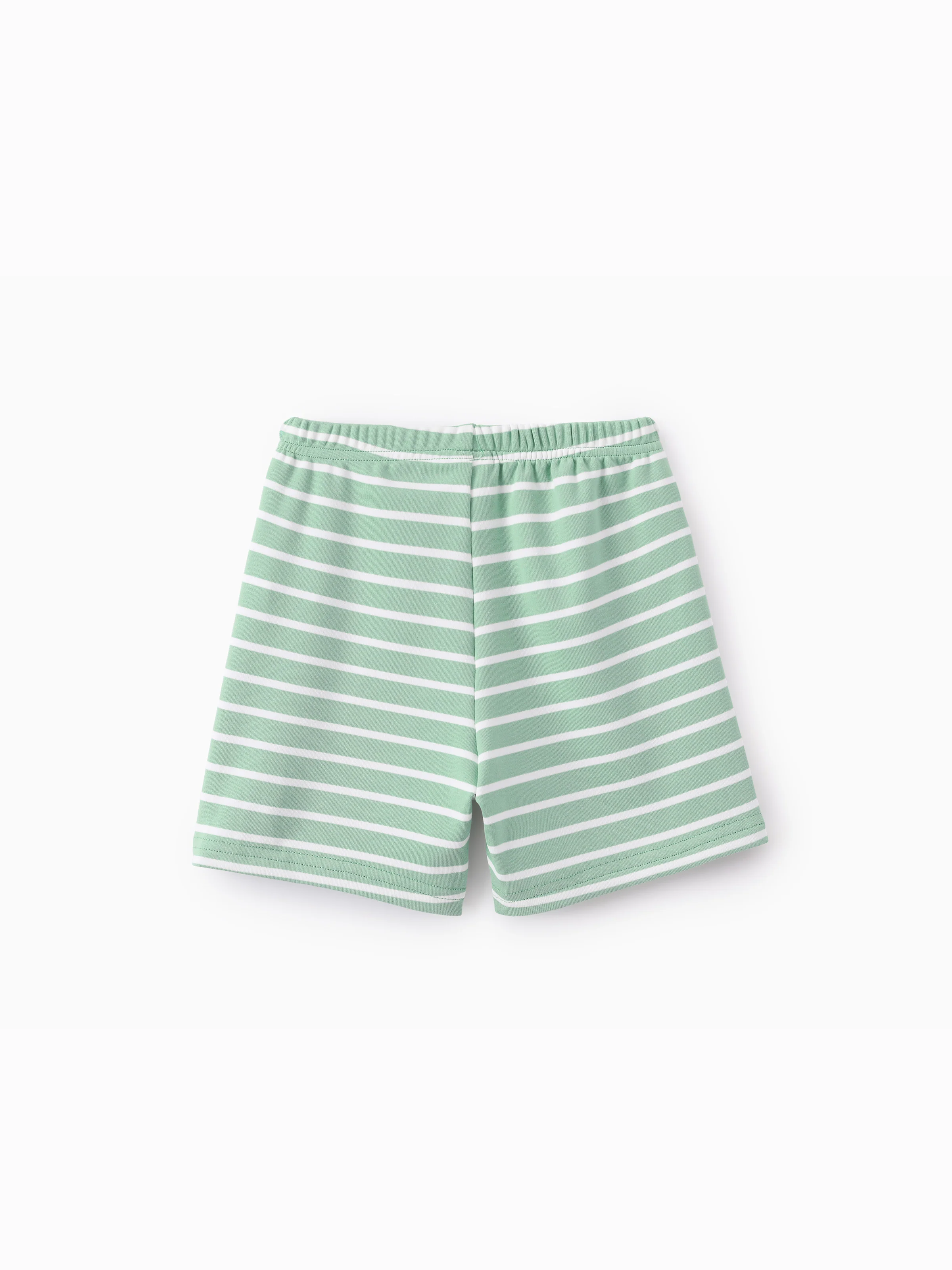 Ocean Vibes Toddler Boy Tropical Fish Top & Shorts Set Light Green - Image 10