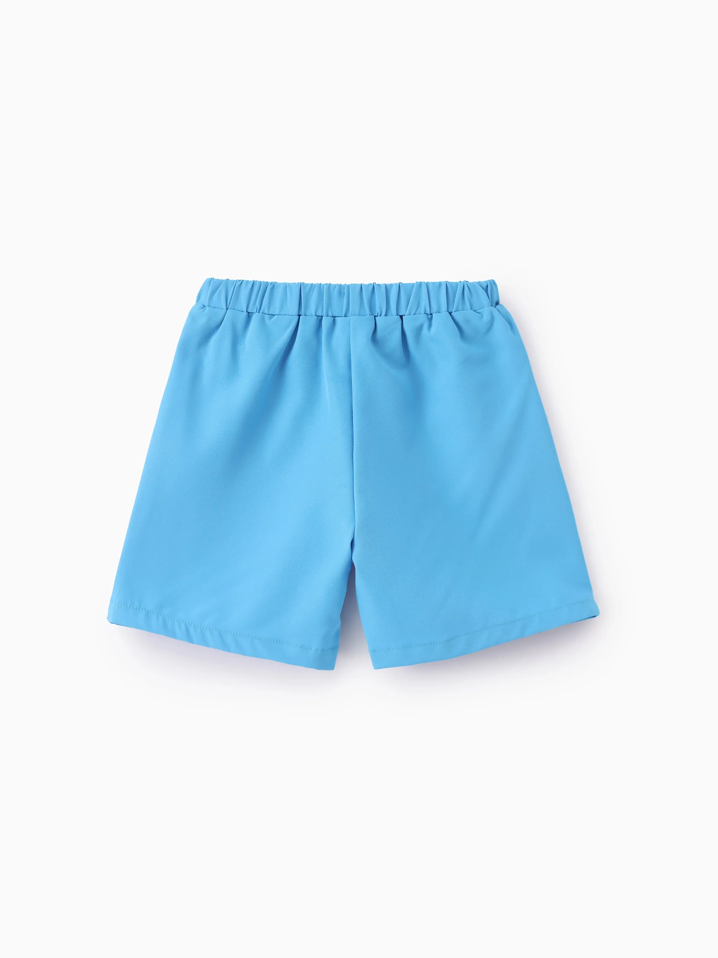 Ocean Vibes Toddler Boy Tropical Shirt & Shorts Set Yellow - Image 10