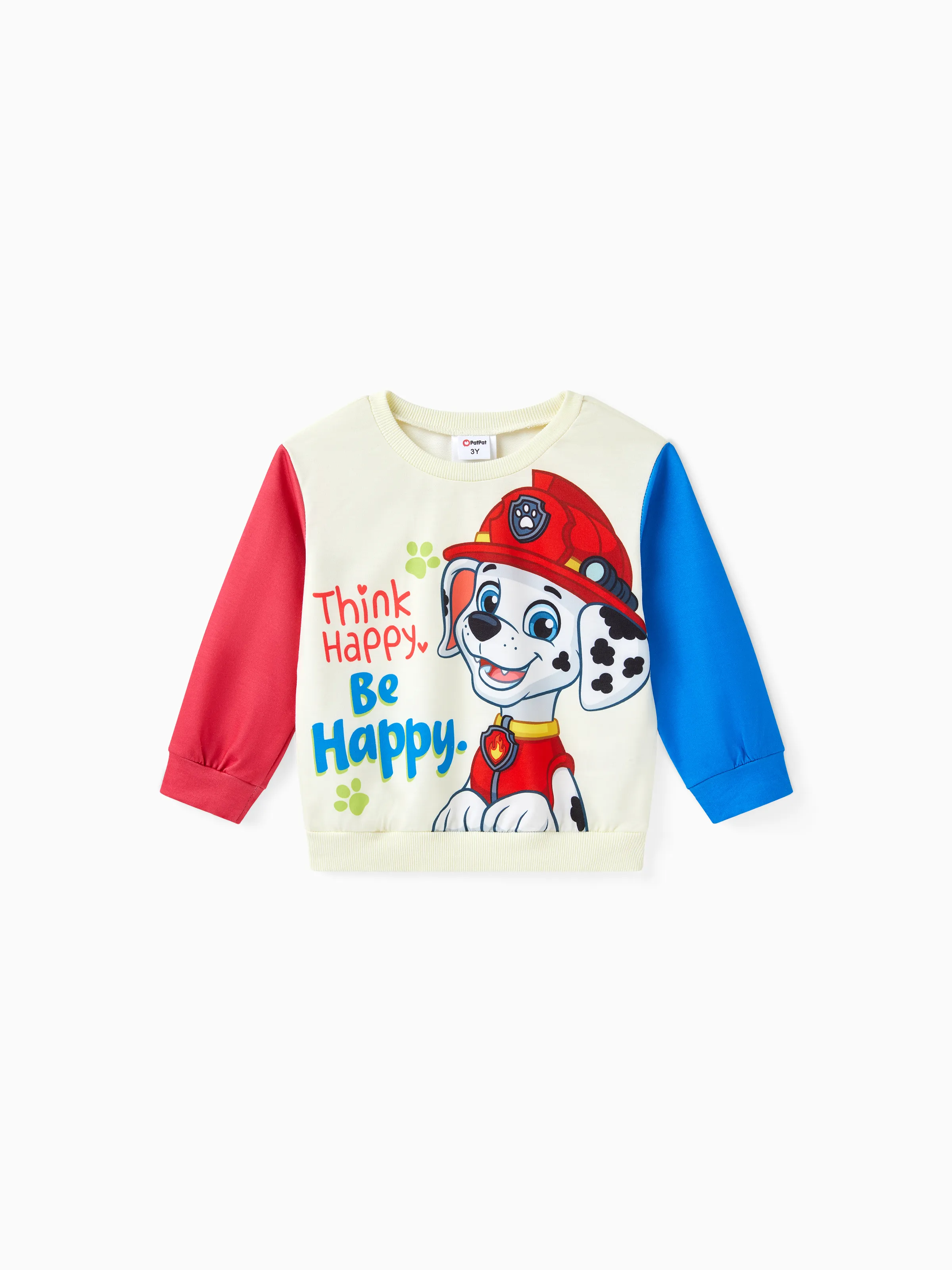 PAW Patrol Toddler Boy Marshall Cotton Pullover Sweatshirt orangered