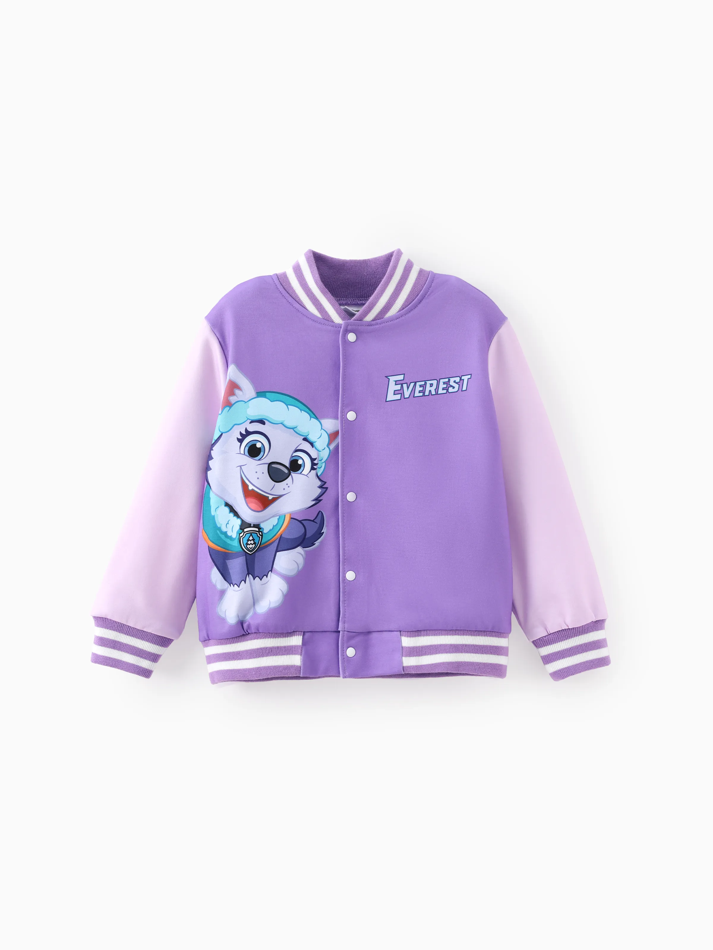 Paw Patrol Toddler Girls/Boys Character Print Bomber Jacket Purple